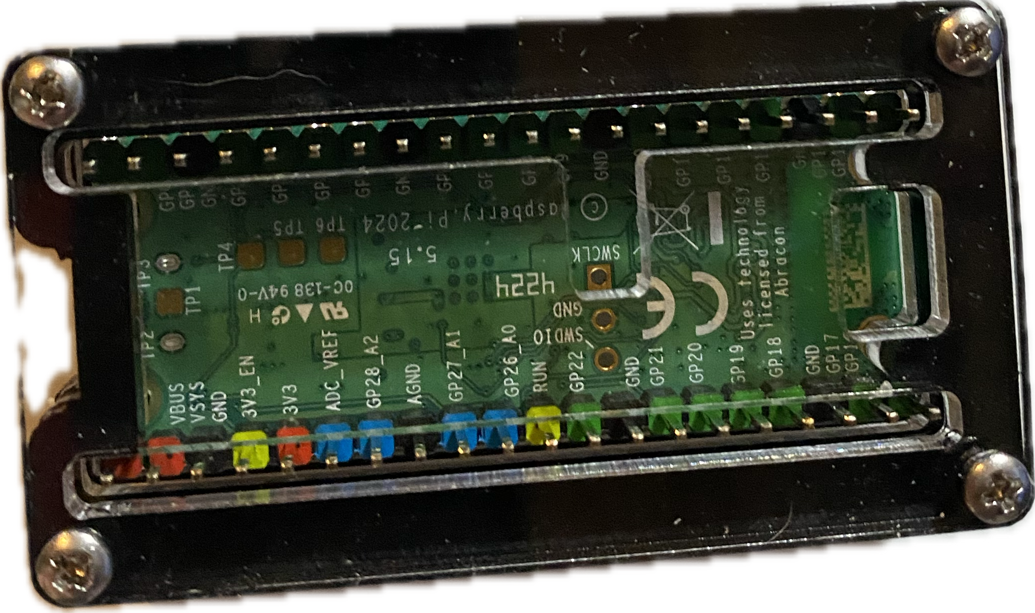 Pico 2 W GPIO Pin Visibility